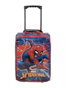 18 inch Marvel Spiderman Soft Sided Softside Kids' Rolling Pilot Case Luggage - Picture 1 of 6
