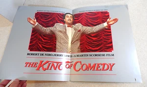 El Rey de la Comedia Jerry Lewis Robert De Niro Película Promoción Papel Pesado Anuncio 1982 - Imagen 1 de 4