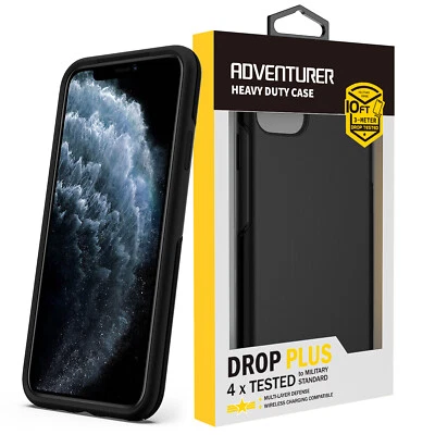 Adventurer iPhone SE 8 7 6S Plus 11 12 Mini Pro Max X XR Shockproof Case Cover - Image 1 of 4