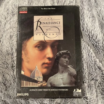 1991 PHILIPS THE GREAT ART SERIES THE RENAISSANCE OF FLORENCE CD-I - Image 1 of 2
