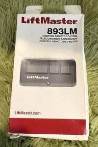 LiftMaster 893LM  3-Button Remote Control Transmitter for Gate Opener/ Garage - Picture 1 of 8