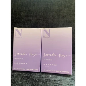 2 Riegel - DR Natural's LAVENDER HAZE Kastilienseife 4 Unzen Neu Ganz Natürlich Farbstofffrei - Bild 1 von 3