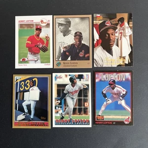 Kenny Lofton, Cleveland Indians Lot of 6 Cards - All Different NM-MT (A41) RC’s - Bild 1 von 3