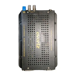Convertidor de fibra óptica Evertz 2430GDAC GLink a DVI/VGA/video analógico - Imagen 1 de 4