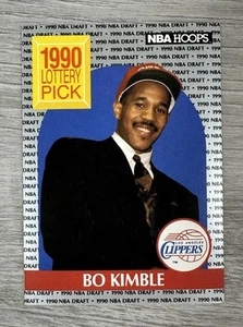 Bo Kimble NBA Hoops 1990 Lottery Pick Basketball Card #397 NBA Draft - Picture 1 of 7