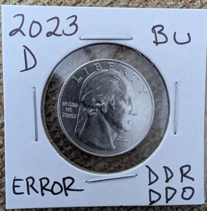 2023 D Eleanor Roosevelt Quarter Error DDR /DDO Nice Unit - Picture 1 of 21