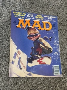 Mad Magazine #342 January February 1996 Tatoo Removal Martha Stewart & O.J. - Picture 1 of 2