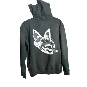 Lovejoy Across the Pond Tour Hoodie Gr. M Rock Retro Schwarz Y2K Goth Street - Bild 1 von 17