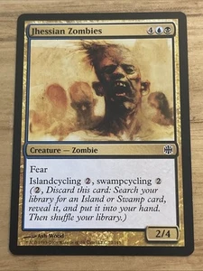 MTG Magic The Gathering Card Jhessian Zombies Creature Zombie Blue Black Alara R - Picture 1 of 2