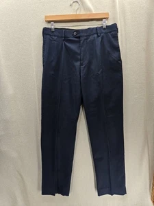 Jos.A.Bank Leadbetter Golf/Plissee Anzughose, dunkelblau, Größe-34W x 32L - Bild 1 von 7