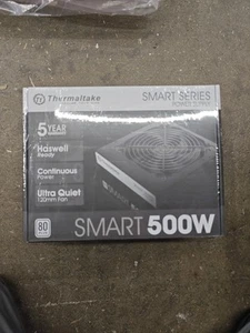 Thermaltake Smart 80 Plus 500w Power Supply - Afbeelding 1 van 2