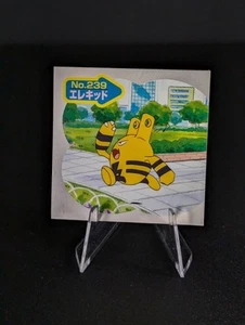 Tarjeta adhesiva Elekid Vintage Pokemon Topsun - Imagen 1 de 4