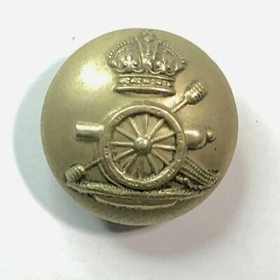 Edwardian Royal Artillery Tunic Button by Crossed sword brand 23 mm - Image 1 of 3