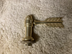 Baldwin Brass Serpentine Candlestick Lamp NEW center post height adjuster - Picture 1 of 4