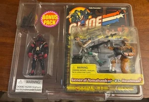 #10520 Kmart Gi Joe vs Cobra General Tomahawk vs Headman & bonus Cobra Commander - Picture 1 of 6