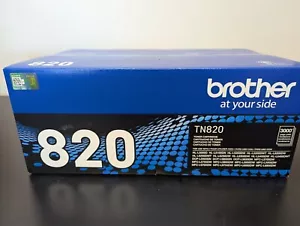 Brother TN820 Genuine Black Toner Cartridge - Picture 1 of 2