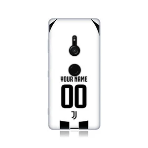 CUSTOM PERSONALISED JUVENTUS FC 2024/25 KIT SOFT GEL CASE FOR SONY PHONES 1 - Picture 1 of 8