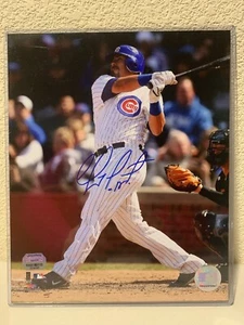 Geovany Soto Signed Chicago Cubs 8x10 Photo Mounted Memories - Picture 1 of 5