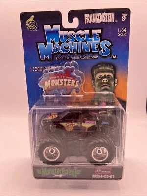 Muscle Machines 4X4 Monster Patrol FRANKENSTEIN Dodge Mopar M064-03-01 1:64  - Image 1 of 4