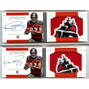 Austin Seferian-Jenkins 2014/15 National Treasures #RJ-AS Patch Auto Pair /99 - Bild 1 von 2