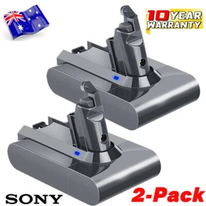 2x Battery For Dyson V6 DC58 DC59 DC61 DC62 Animal SV03 SV06 SV09 DC72 Sony Cell - Picture 1 of 12