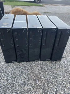 LENOVO M83 SFF i5 4460 QUAD 3.2GHz 8GB RAM 120GB SSD DVDRW Win 10 PRO - Picture 1 of 4