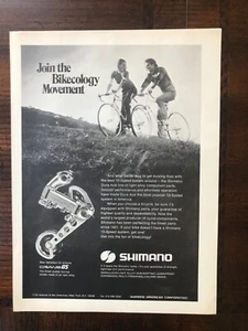 1974 vintage original print ad Shimano Dura-Ace Rear Bicycle Derailleur - Picture 1 of 1