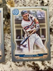 Topps Gypsy Queen 2020 tarjeta paralela Chicago White Sox Tim Anderson #134 - Imagen 1 de 1