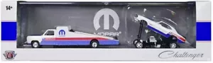 M2 MACHINES AUTO HAULERS 1974 DODGE TRUCK & 1971 DODGE CHALLENGER FUNNY CAR - Picture 1 of 2