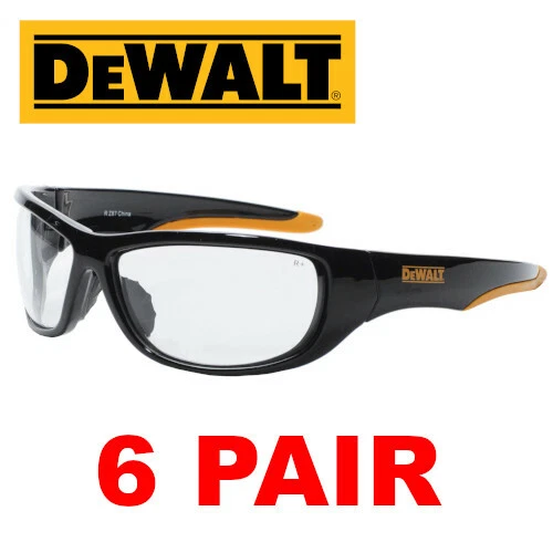 Защитные очки с прозрачными линзами DEWALT DPG94-1D Dominator (6 ПАР) - Изображение 1 из 1
