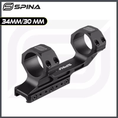 34mm/30mm Tube Diameter Two in One Scope Rings Mount for 20mm Rail - Image 1 of 4