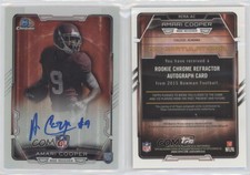 2015 Bowman Chrome Rookie Auto Refractor Amari Cooper #RCRA-AC Rookie Auto RC