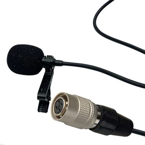 Audio Technica Lavaliere Microphone 4 Pin CW Plug for ATW Body Pack Transmitter - Picture 1 of 16