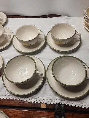 Winfield Of California Bird Of Paradise Tea Cups And Saucers Set Of 4  - Image 1 of 4