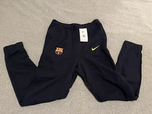 Pantalones deportivos de fútbol Nike FC Barcelona FCB azul marino para hombre medianos CW0571-452 NUEVOS CON ETIQUETAS - Imagen 1 de 8