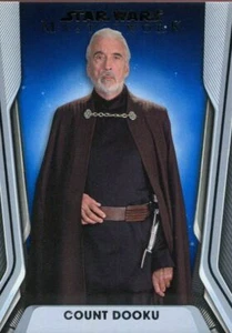Star Wars Masterwork 2021 Blue Base Card #27 Count Dooku - Picture 1 of 1