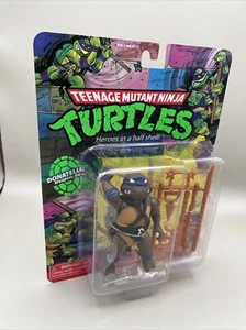 2021 Teenage Mutant Ninja Turtles Retro Donatello versiegelte Kartenfigur - Bild 1 von 4