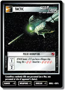 Pulse Disruptor - Blaze of Glory - Star Trek CCG 1E - Picture 1 of 1