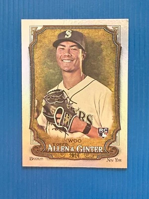 2024 Topps Allen & Ginter - Chrome #78 Bryan Woo (RC) - Image 1 of 2