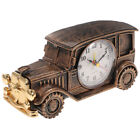 Wecker Uhr Tischuhr digital Auto Skulptur Retro Antike
