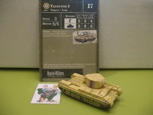 =Axis & Allies Miniatures 1939-1945 San Valentín I con tarjeta 6/60= - Imagen 1 de 1