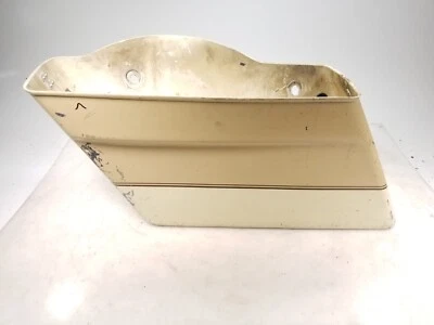 1983 80s Harley FLHT FLHTC Electra Glide Left Saddlebag Luggage Beige - Image 1 of 4