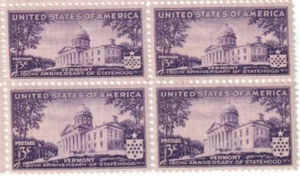 United States 3¢ Vermont Statehood Postage Stamp #903 x 100 Singles - Picture 1 of 1