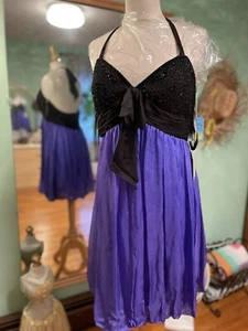 Beyond by Jovani Black Royal Silk Beaded Prom Evening Special Occasion Dress 16 - Picture 1 of 9