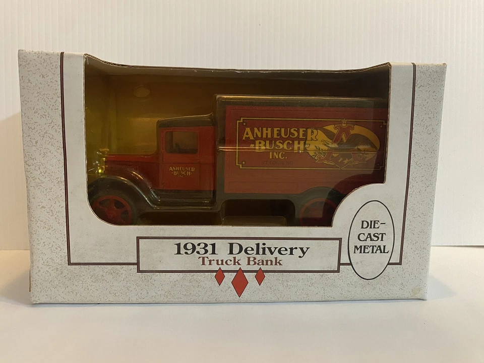 Ertl 7574 USA Anheuser Busch 1931 Hawkeye Delivery Truck Bank