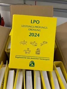 LPO Leistungsprüfungsordnung, Ausgabe 2024 Stand. 01.05.24 - Neuauflage !