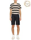 RRP €490 OFF-WHITE c/o VIRGIL ABLOH Pleated Shorts Size S Black Made in Italy