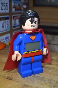 The Superman 9" Digital Alarm Clock Figure DC Super Heroes - Picture 1 of 5