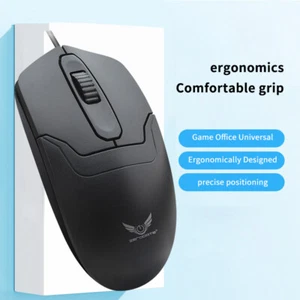 M510 Office Type C Wired USB Mouse Gaming Mouse Ergonomic Laptop Gaming Mous GF - Picture 1 of 7