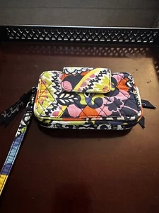 Vera Bradley Armband blau orange weiß mehrfarbig Blumenmuster - Bild 1 von 3